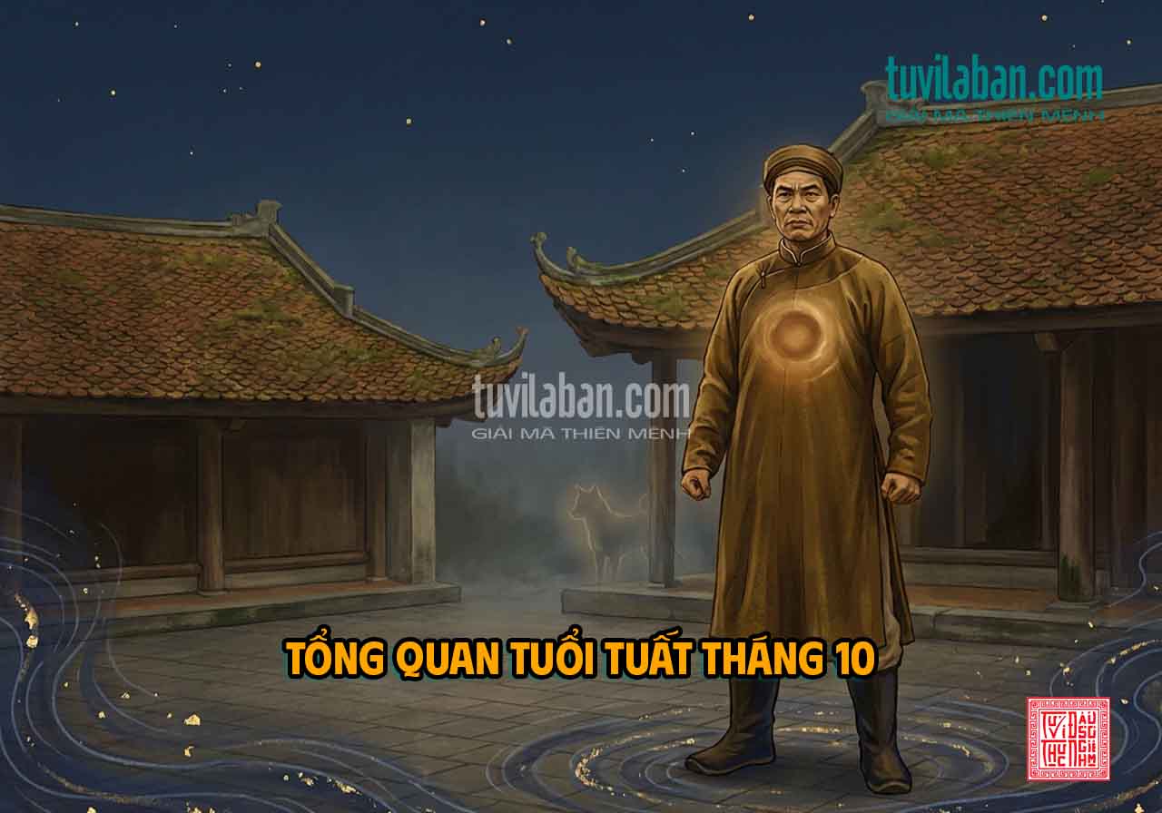 Tử Vi Tháng 10 Âm Lịch Tuổi Tuất: Thổ Khắc Thủy, Vận Ra Sao?