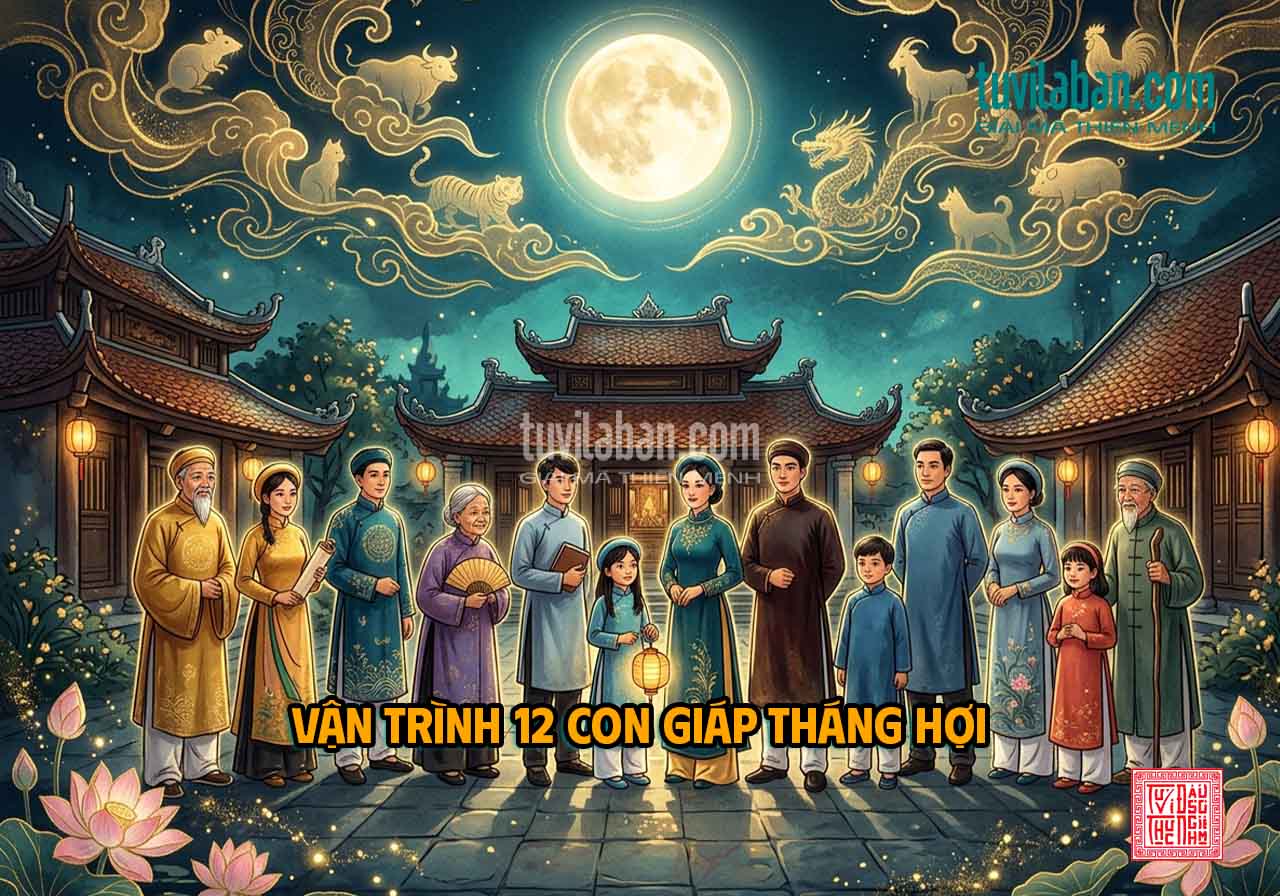Bảng Tổng Hợp Vận Trình 12 Con Giáp Tháng 10