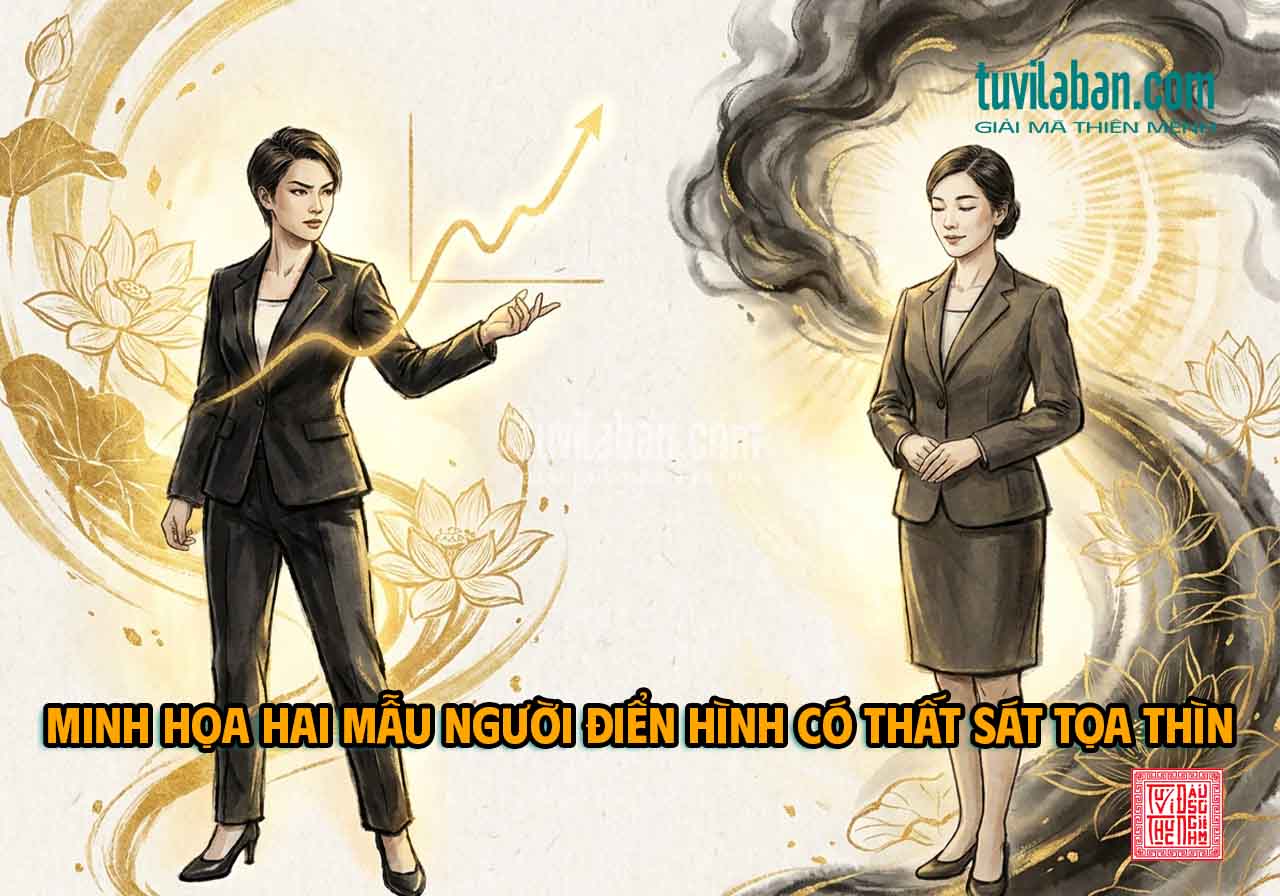 Ví Dụ Lá Số Thực Tế — THẤT SÁT Tọa THÌN Trong Hoàn Cảnh Cụ Thể