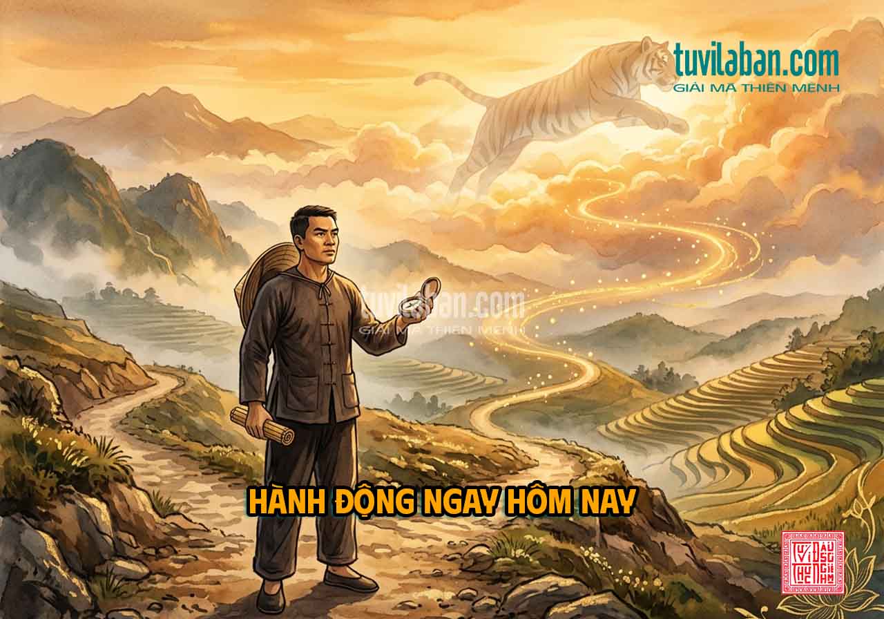 Lời khuyên thực nghiệm tuổi Dần tháng 9 hành động tối ưu vận trình