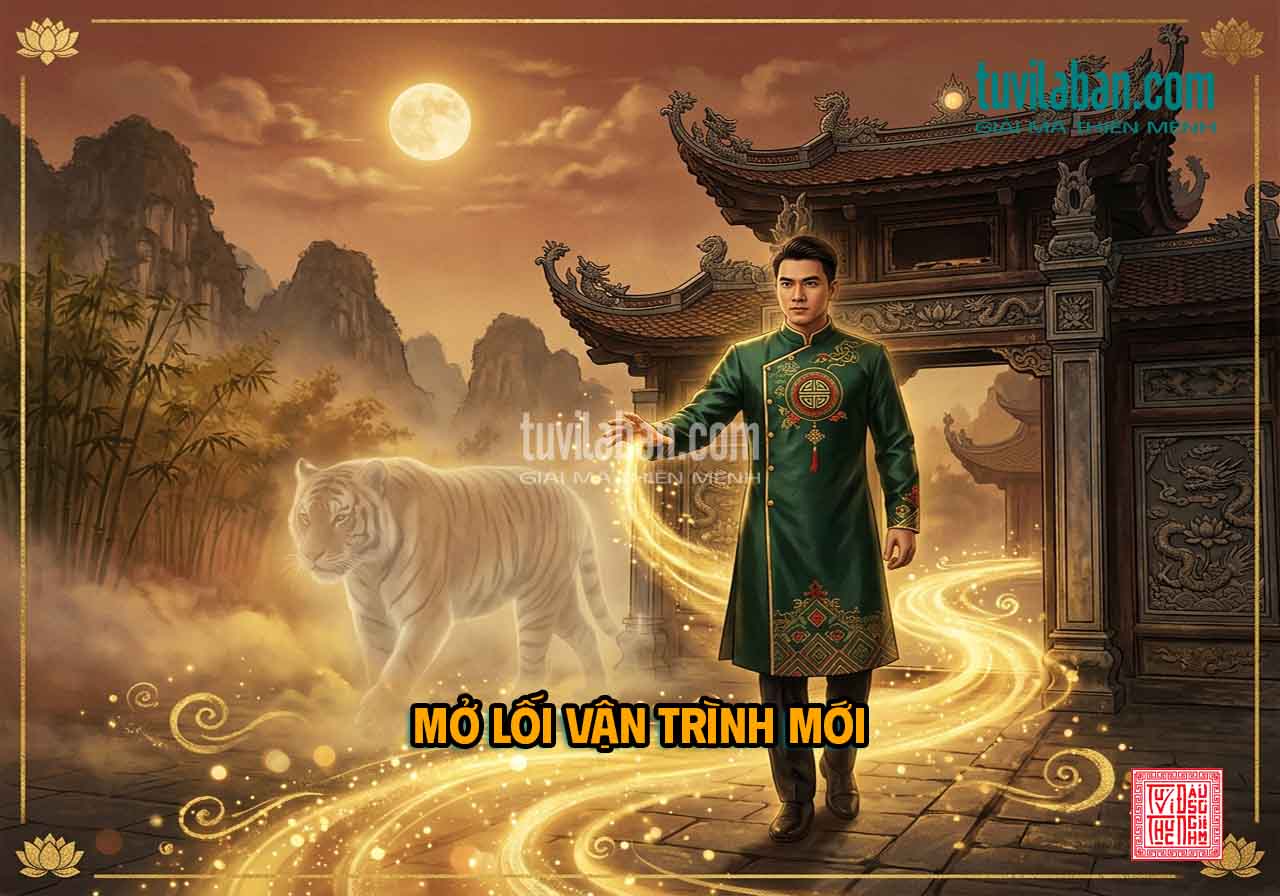 Tử Vi Tháng 9 Tuổi Dần: Bán Tam Hợp Mở Lối Vận Trình Bứt Phá