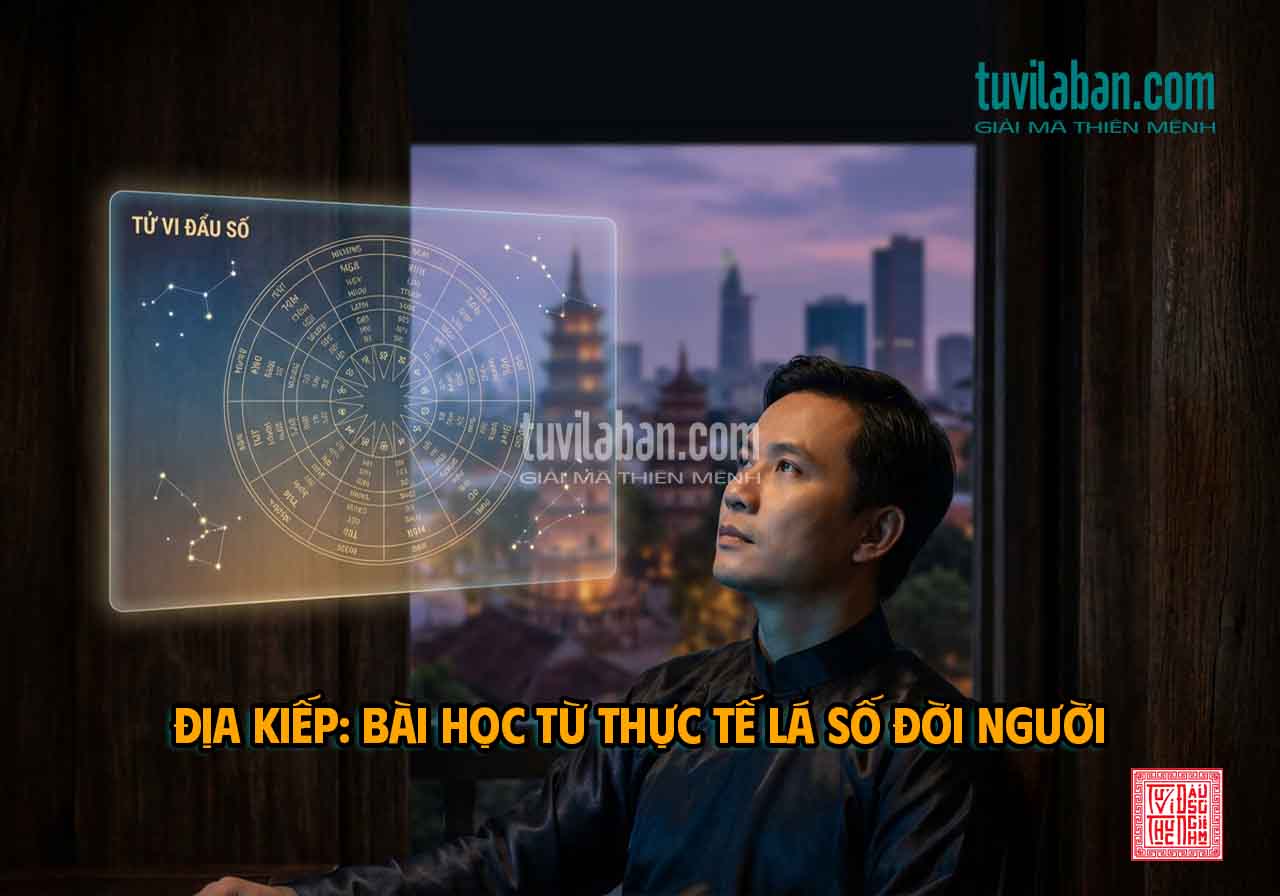 Ví Dụ Lá Số Thực Tế — ĐỊA KIẾP Trong Hoàn Cảnh Cụ Thể