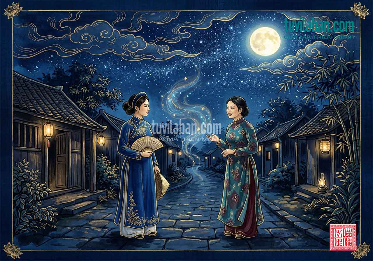 LONG ĐỨC Gặp Sao Khác — Hội, Xung, Đồng Cung