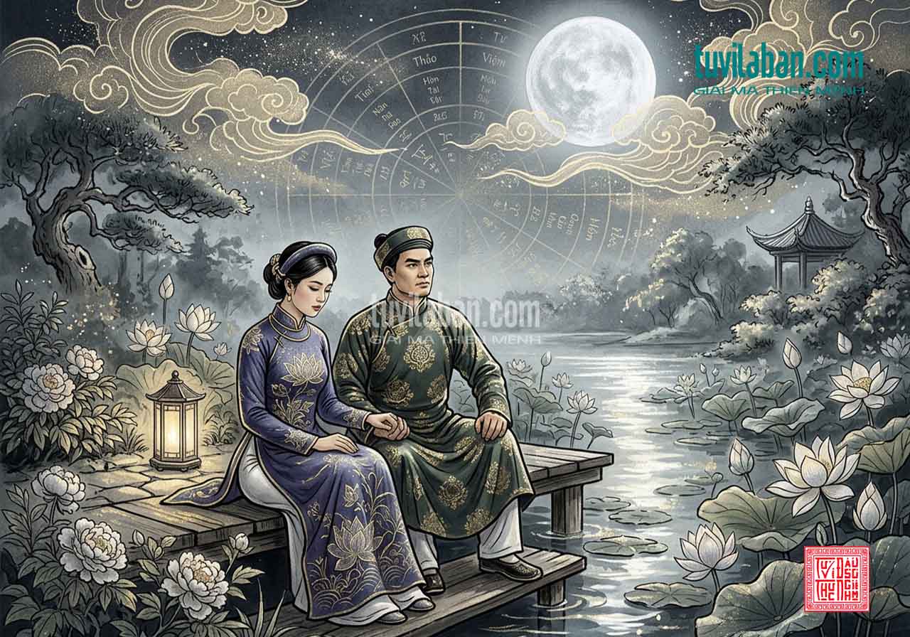 THẤT SÁT Tọa Cung PHU THÊ — Đặc Tính & Xu Hướng Hôn Nhân
