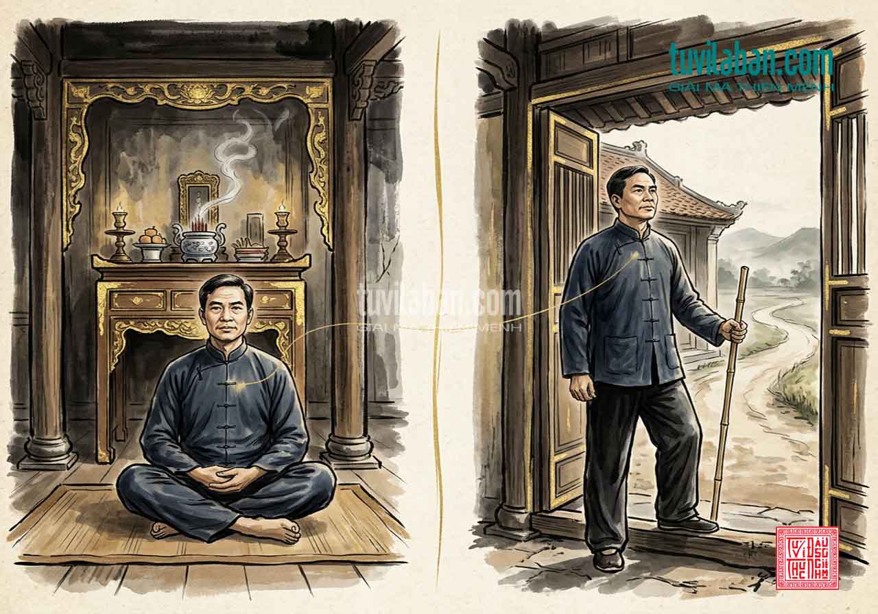 THẤT SÁT Thiên Di & Cung Mệnh — Trục Ảnh Hưởng Sâu Sắc