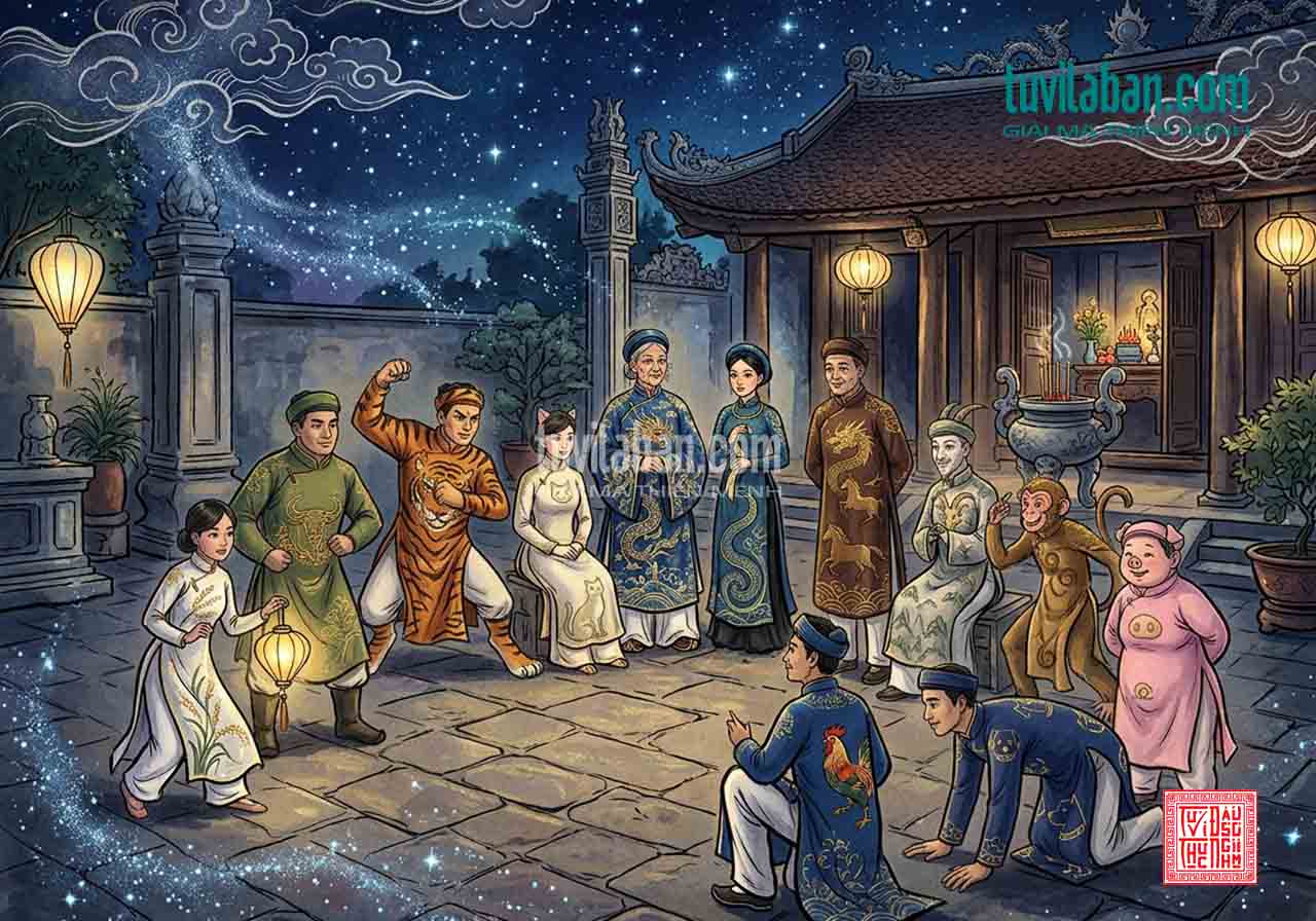 Bảng Tổng Hợp Vận Trình 12 Con Giáp Tháng 11