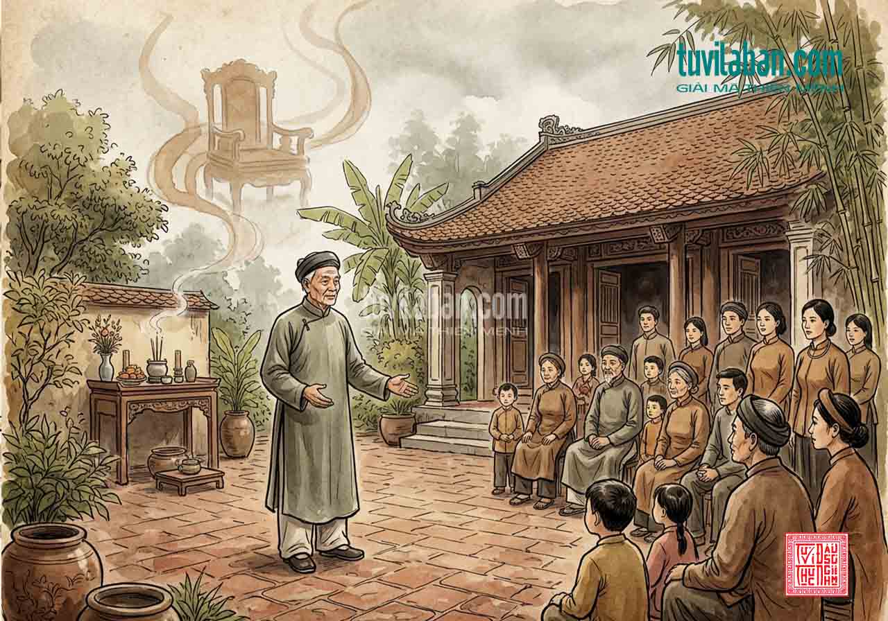 TỬ VI Tọa Cung PHÚC ĐỨC: Phúc Khí, Trách Nhiệm & Ảnh Hưởng Gia Tộc