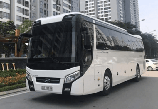 Cho thuê xe đường dài 45 chỗ Thaco Bluesky