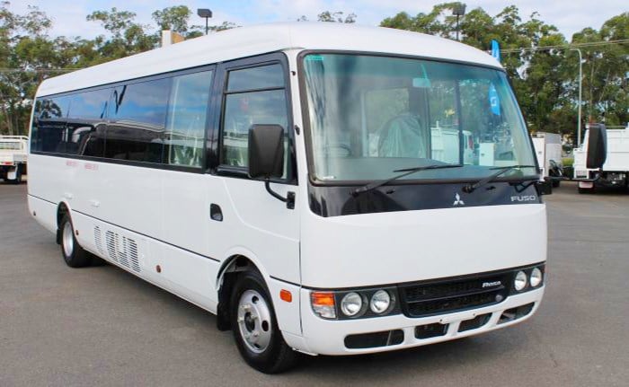 Cho thuê xe đường dài 29 chỗ Fuso Rosa