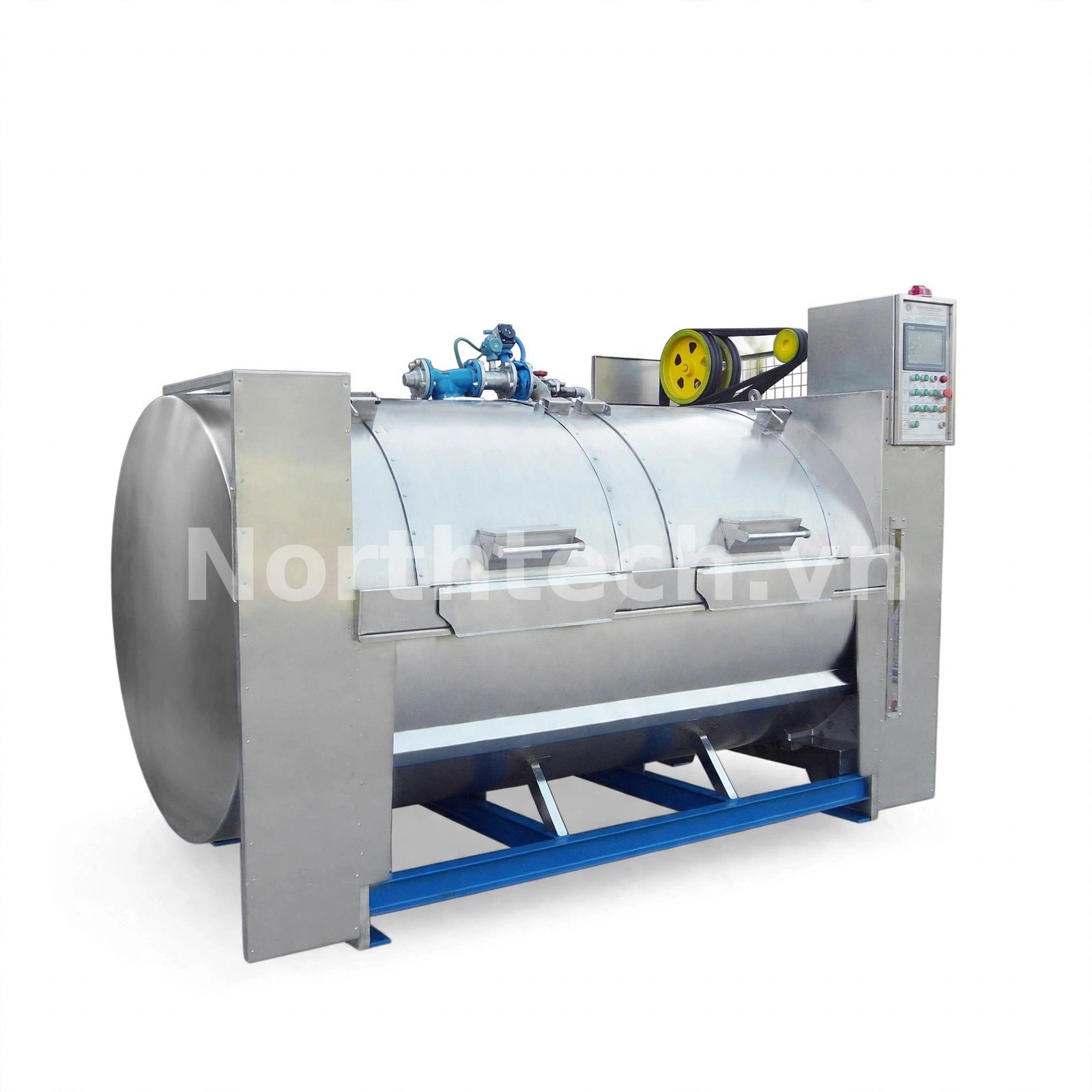 Máy Giặt Công Nghiệp Lồng Ngang Tự Động PLC XGP-250(A)