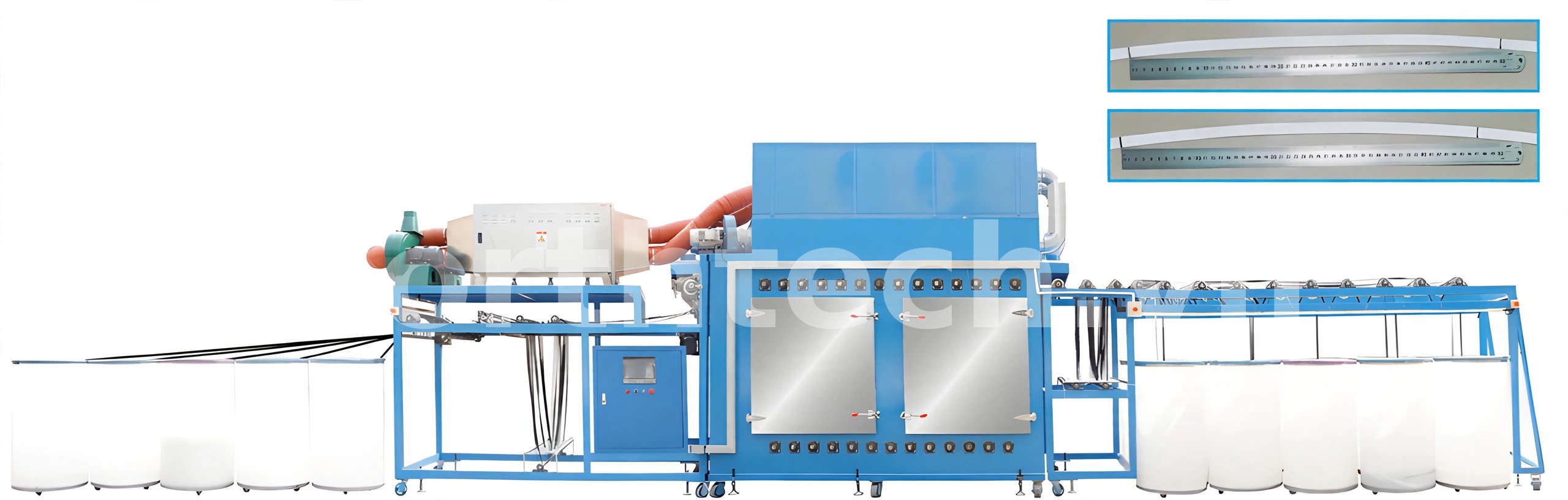 Máy là khóa kéo trước nhuộm JL-QDX