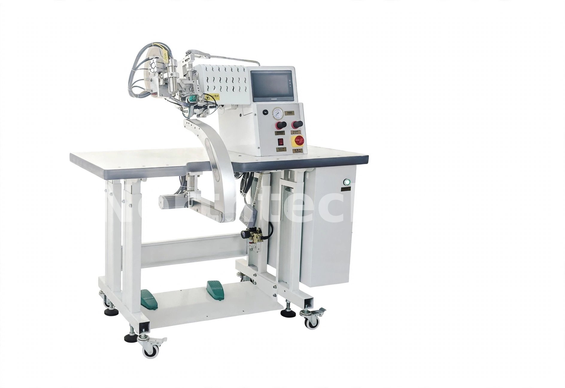 Máy dán băng dính khóa và cắt viền tự động W02A